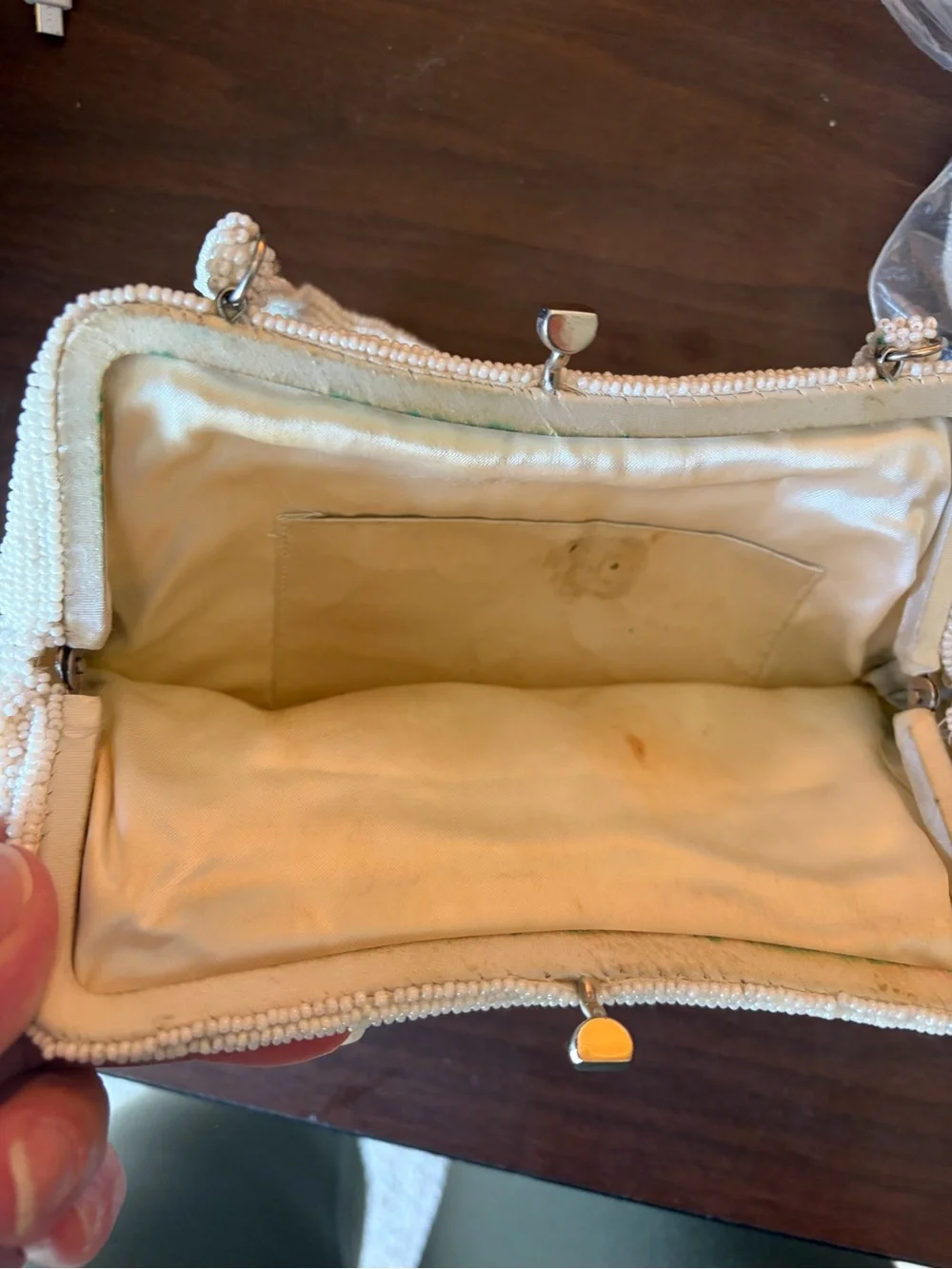 Gold Sequin Drawstring Women’s Bag